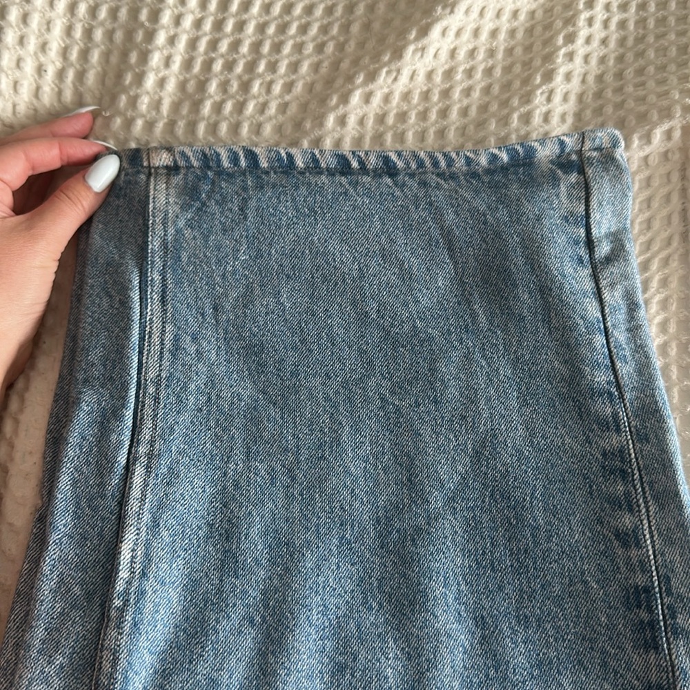 Rag & Bone Miramar Wide Leg Sweatpant "Jeans" in Valentina - Picture 8 of 10